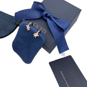 ✨APM Monaco Rose Gold Star Earrings